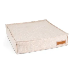 Lounger Small Pet Bed - Puppy Belly Pink