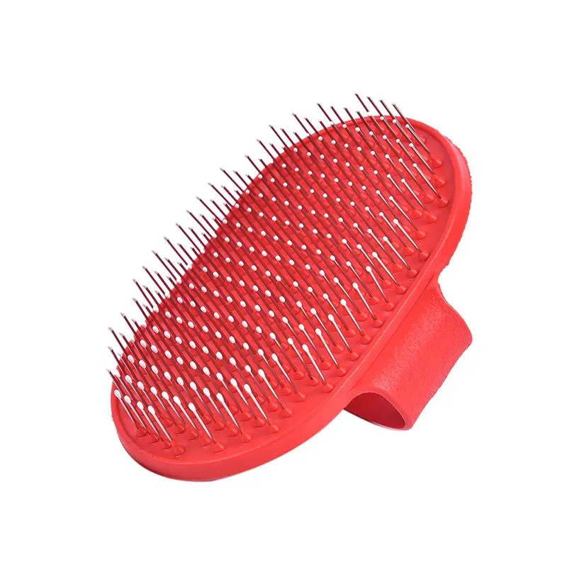 Pet Glove Brush with Steel Massage Pins
