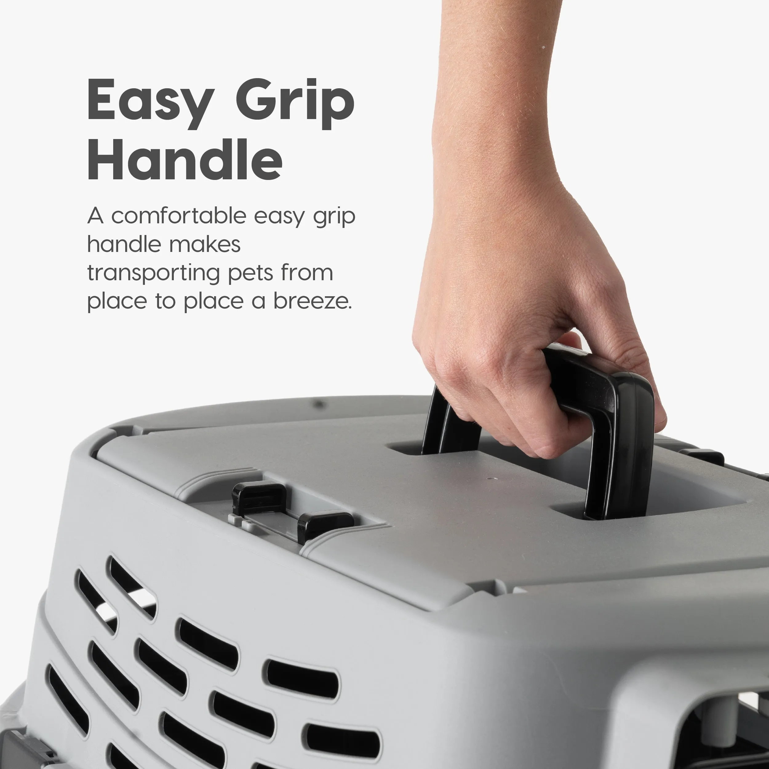 Pet Travel Carrier with Front and Top Access